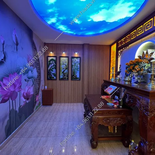 Thiết Kế Và Thi Công Trần Xuyên Sáng – Đẳng Cấp Cùng Hi Decor