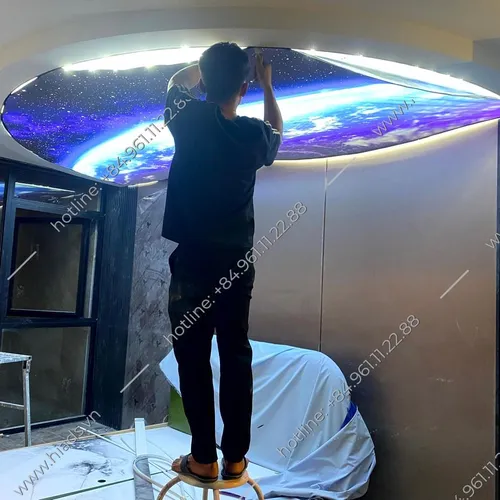 Thiết Kế Và Thi Công Trần Xuyên Sáng – Đẳng Cấp Cùng Hi Decor