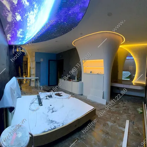 Thiết Kế Và Thi Công Trần Xuyên Sáng – Đẳng Cấp Cùng Hi Decor