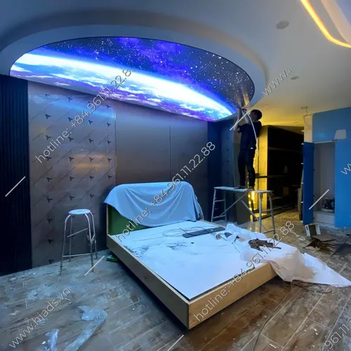 Thiết Kế Và Thi Công Trần Xuyên Sáng – Đẳng Cấp Cùng Hi Decor