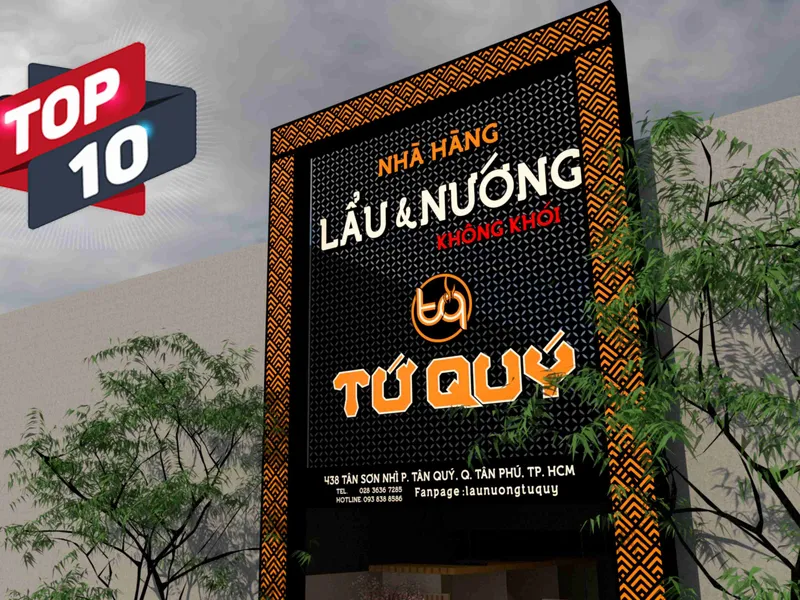 TOP 10 MẪU BẢNG HIỆU KHÔNG BAO GIỜ LỖI THỜI