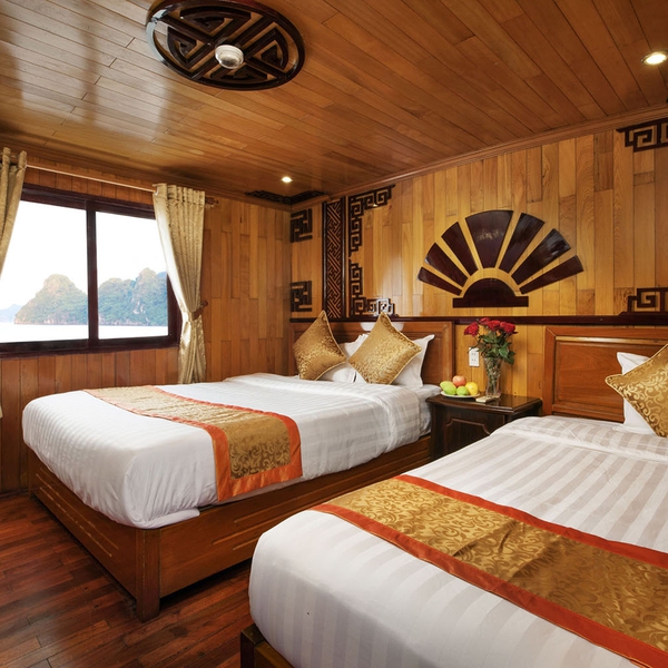 GOLDEN BAY 3 NGÀY 2 ĐÊM (1 ĐÊM NGỦ TÀU , 1 ĐÊM NGỦ KS CÁT BÀ PALACE)