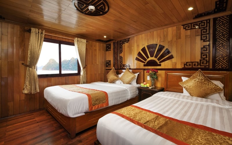GOLDEN BAY 3 NGÀY 2 ĐÊM (1 ĐÊM NGỦ TÀU , 1 ĐÊM NGỦ KS CÁT BÀ PALACE)
