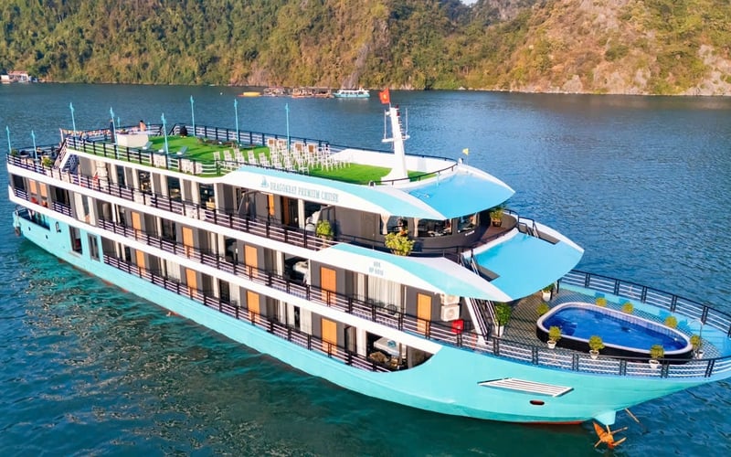 Tour hạ Long 2N1D Tàu Dragon Cruise