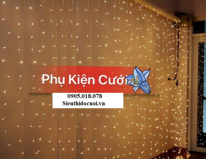 Dây đèn led giọt sương trang trí, led mưa trang trí Dây đèn led giọt sương trang trí, led mưa trang trí