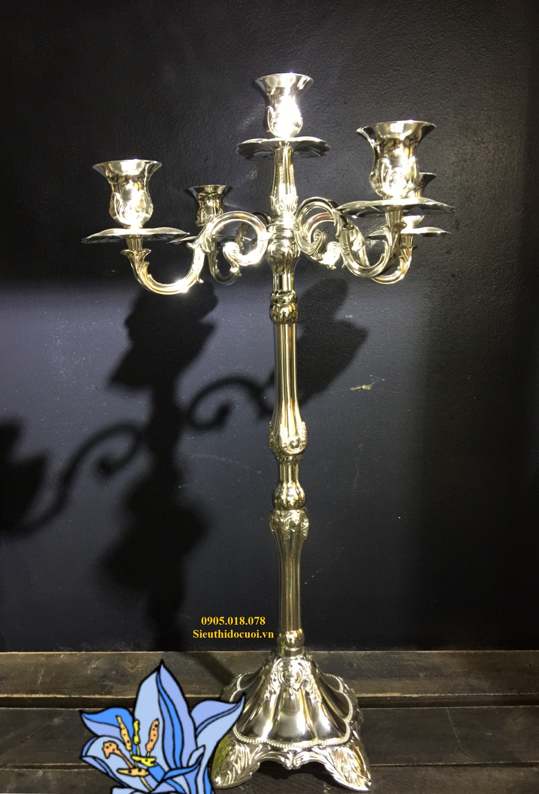 Chân nến trang trí giá rẻ Chân nến trang trí giá rẻ