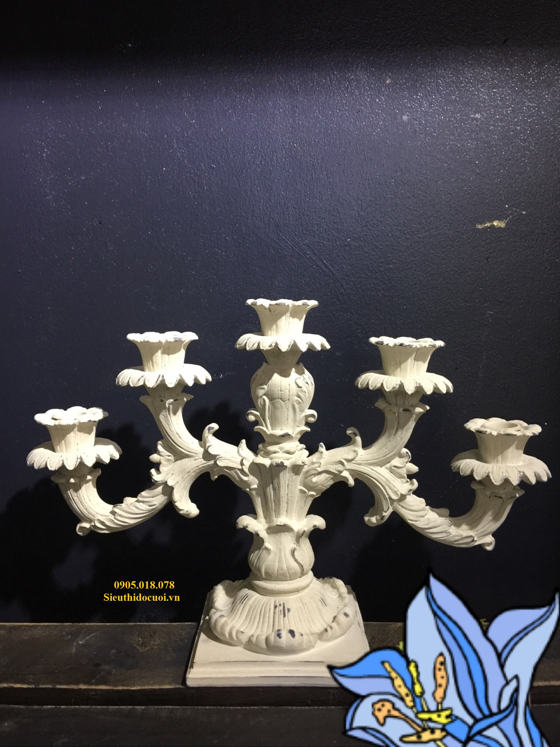 Chân nến trang trí giá rẻ Chân nến trang trí giá rẻ