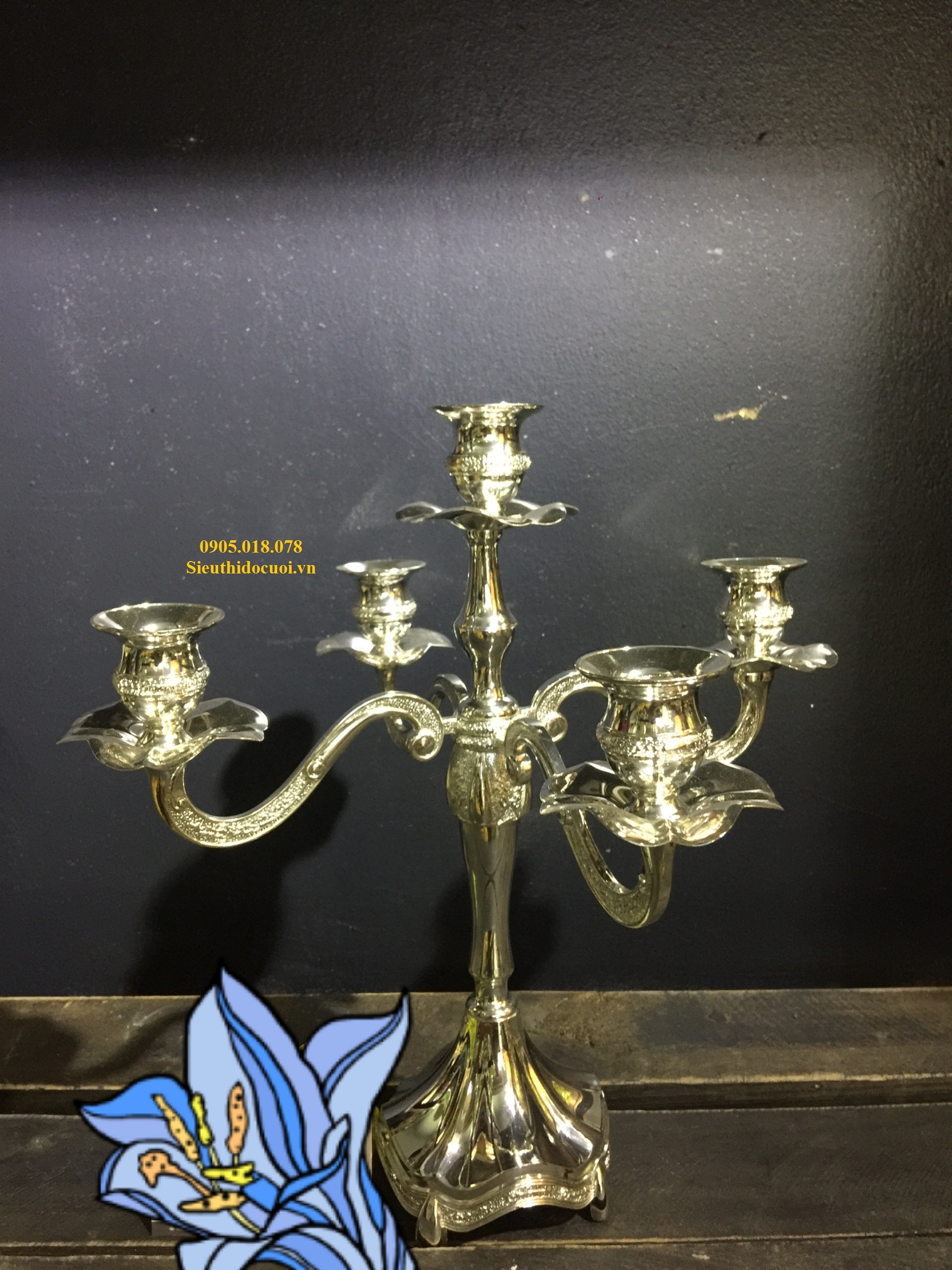 Chân nến trang trí giá rẻ Chân nến trang trí giá rẻ