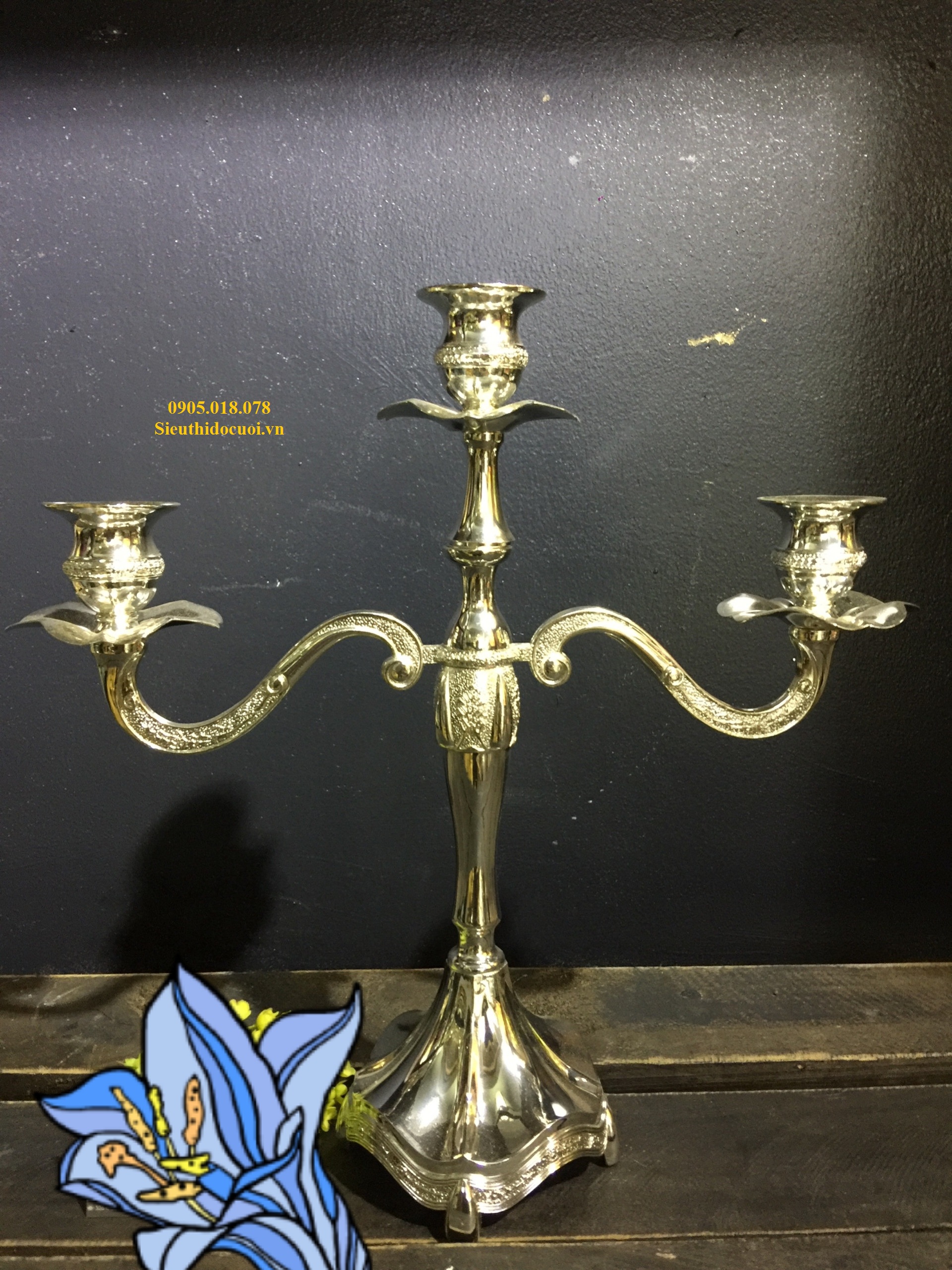 Chân nến trang trí giá rẻ Chân nến trang trí giá rẻ