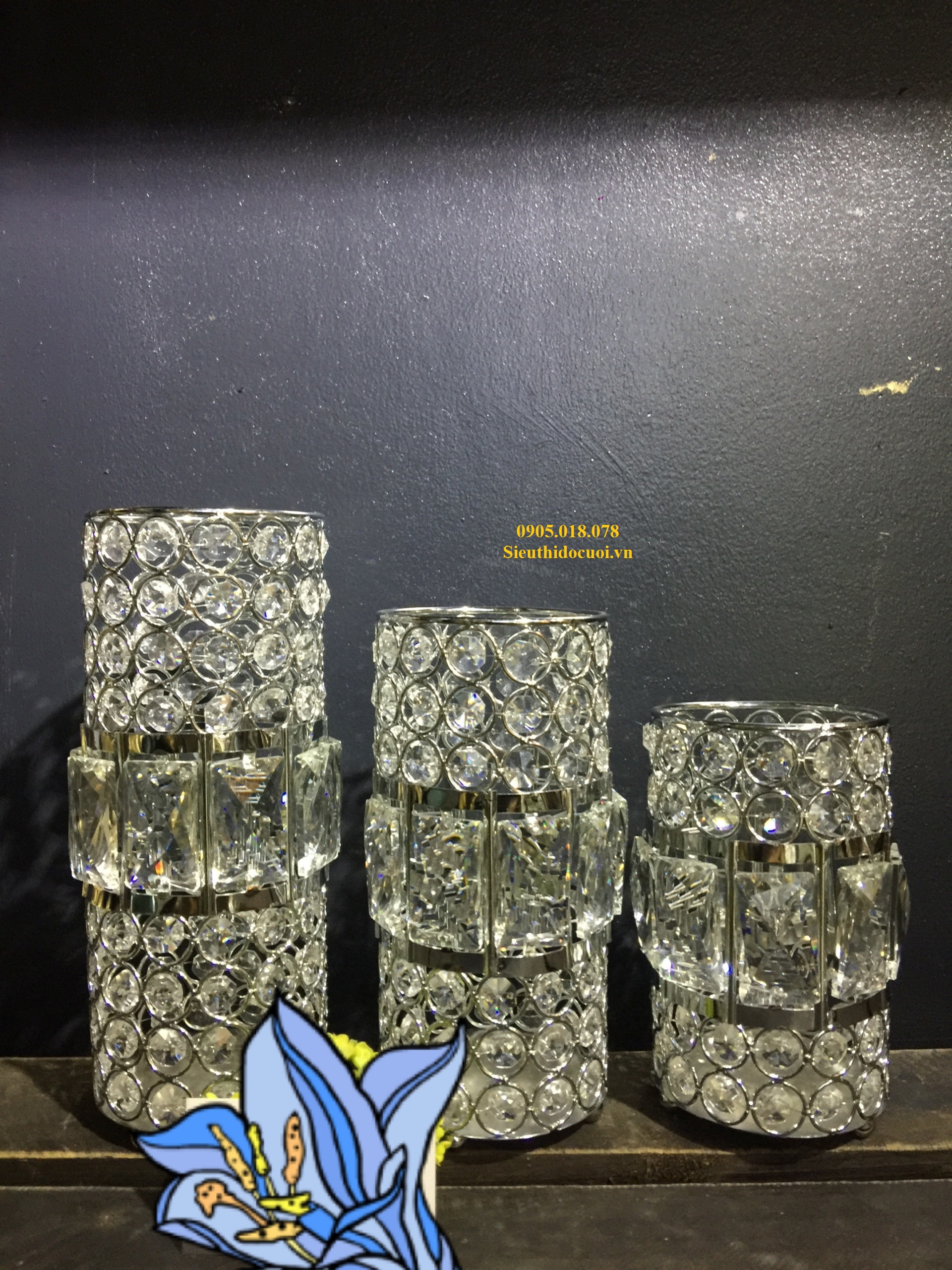 Chân nến trang trí giá rẻ Chân nến trang trí giá rẻ