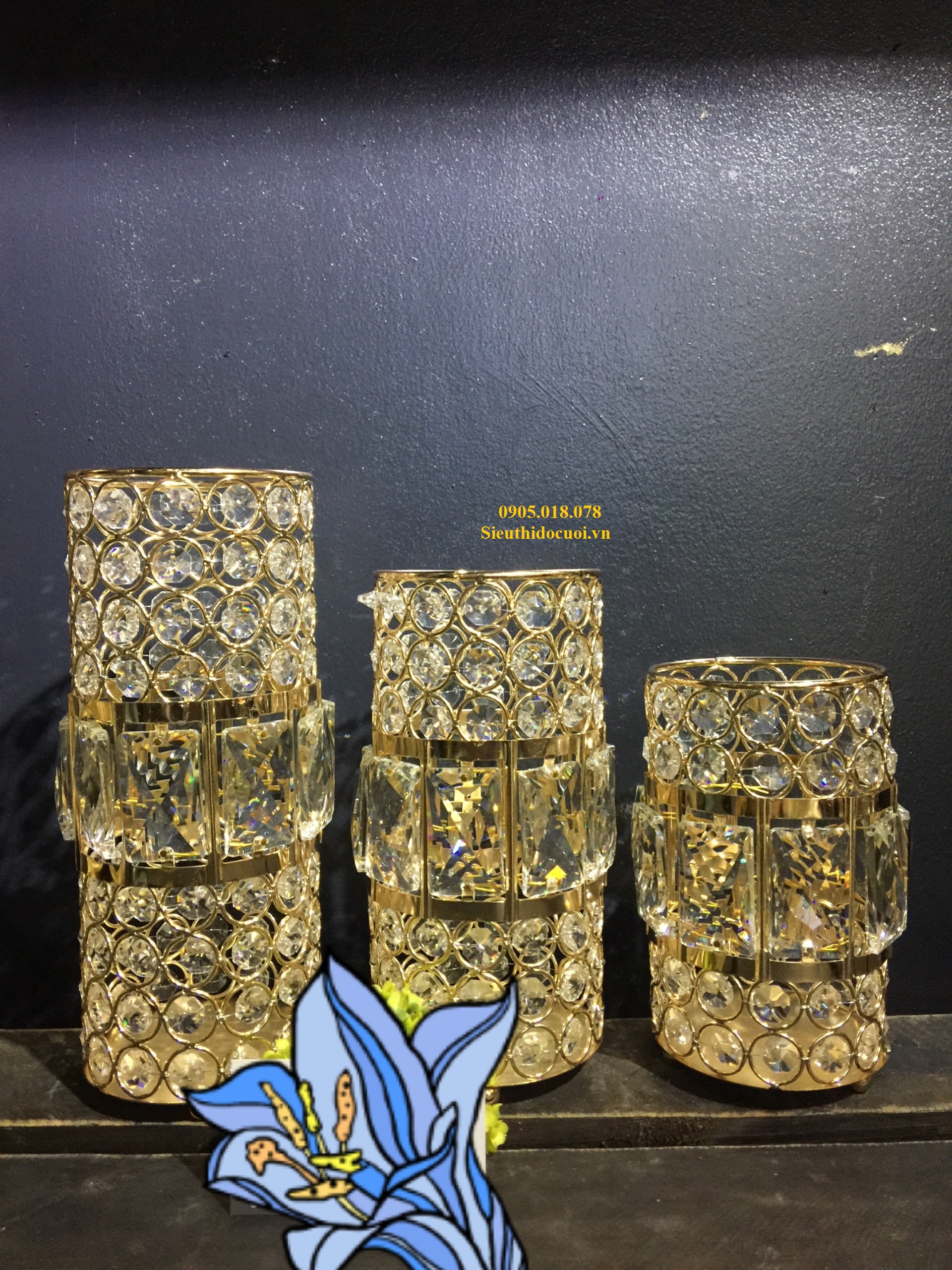 Chân nến trang trí giá rẻ Chân nến trang trí giá rẻ