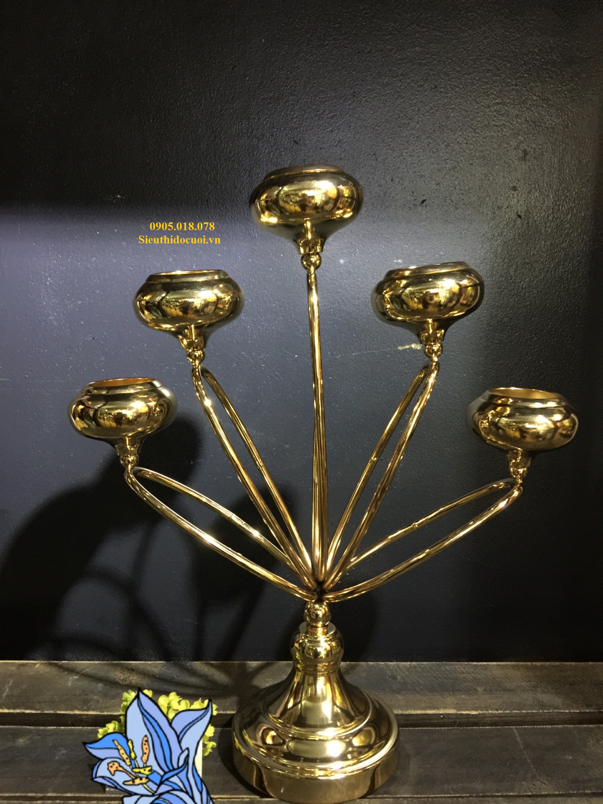 Chân nến trang trí giá rẻ Chân nến trang trí giá rẻ