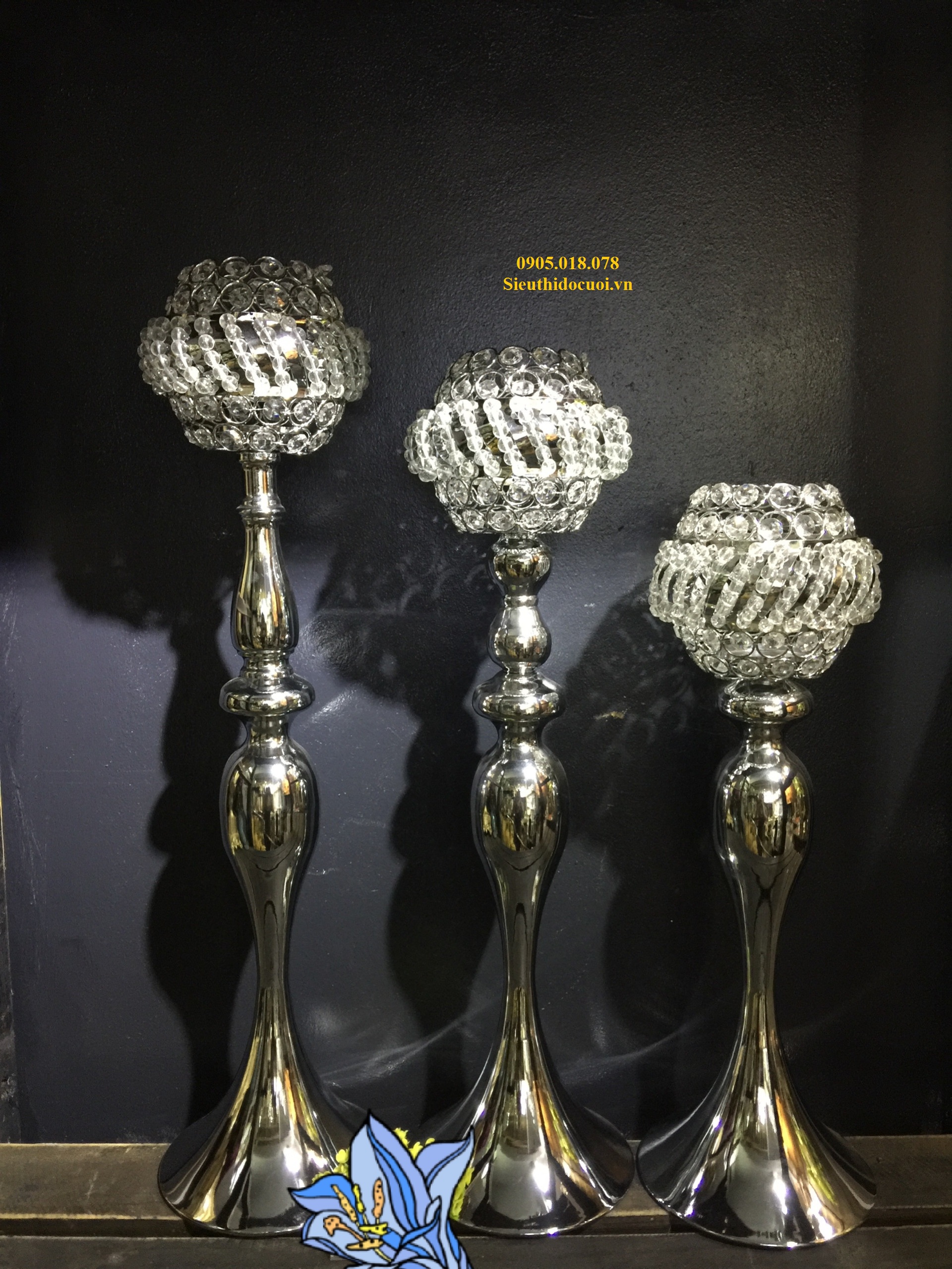 Chân nến trang trí giá rẻ Chân nến trang trí giá rẻ