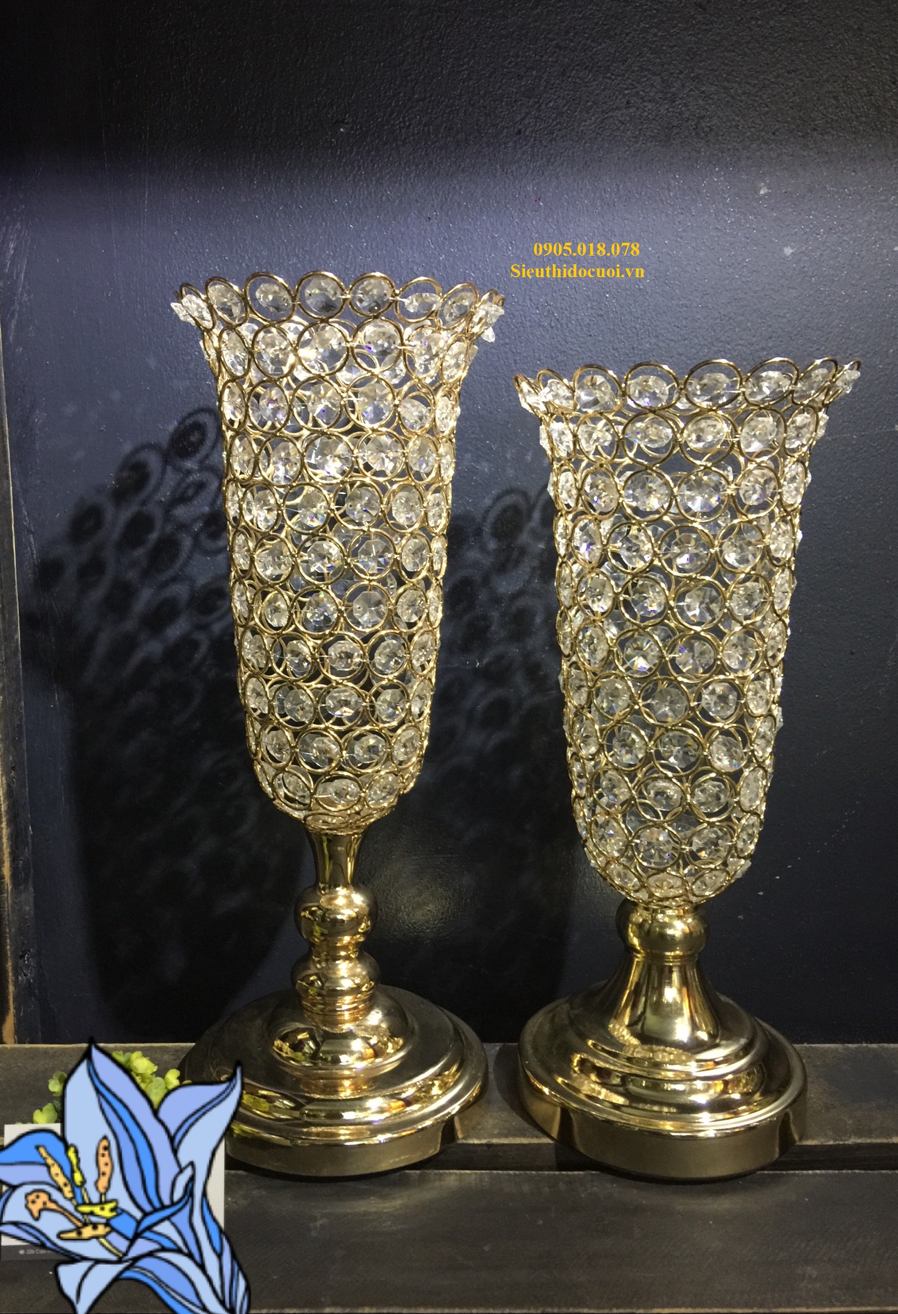 Chân nến trang trí giá rẻ Chân nến trang trí giá rẻ