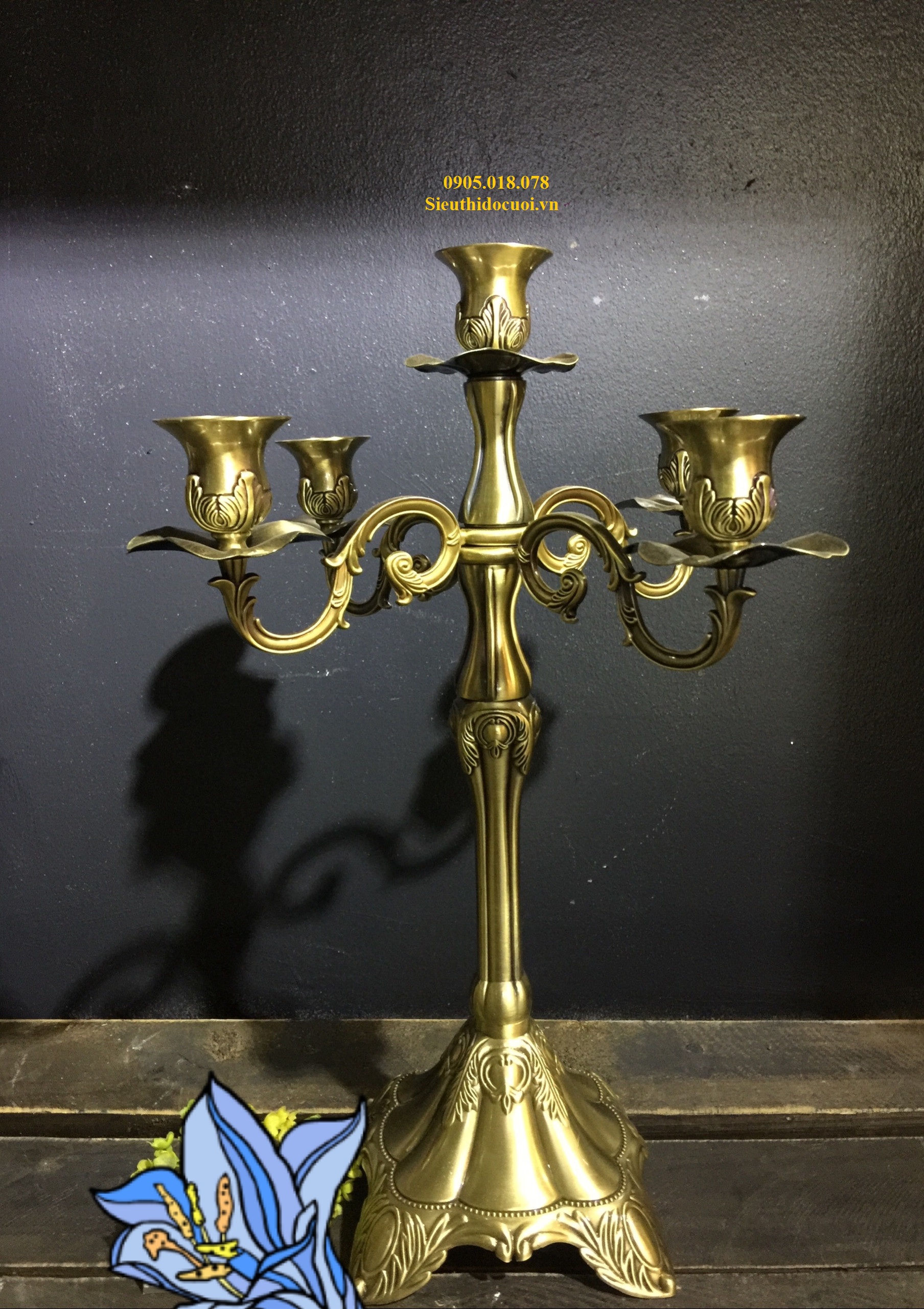 Chân nến trang trí giá rẻ Chân nến trang trí giá rẻ