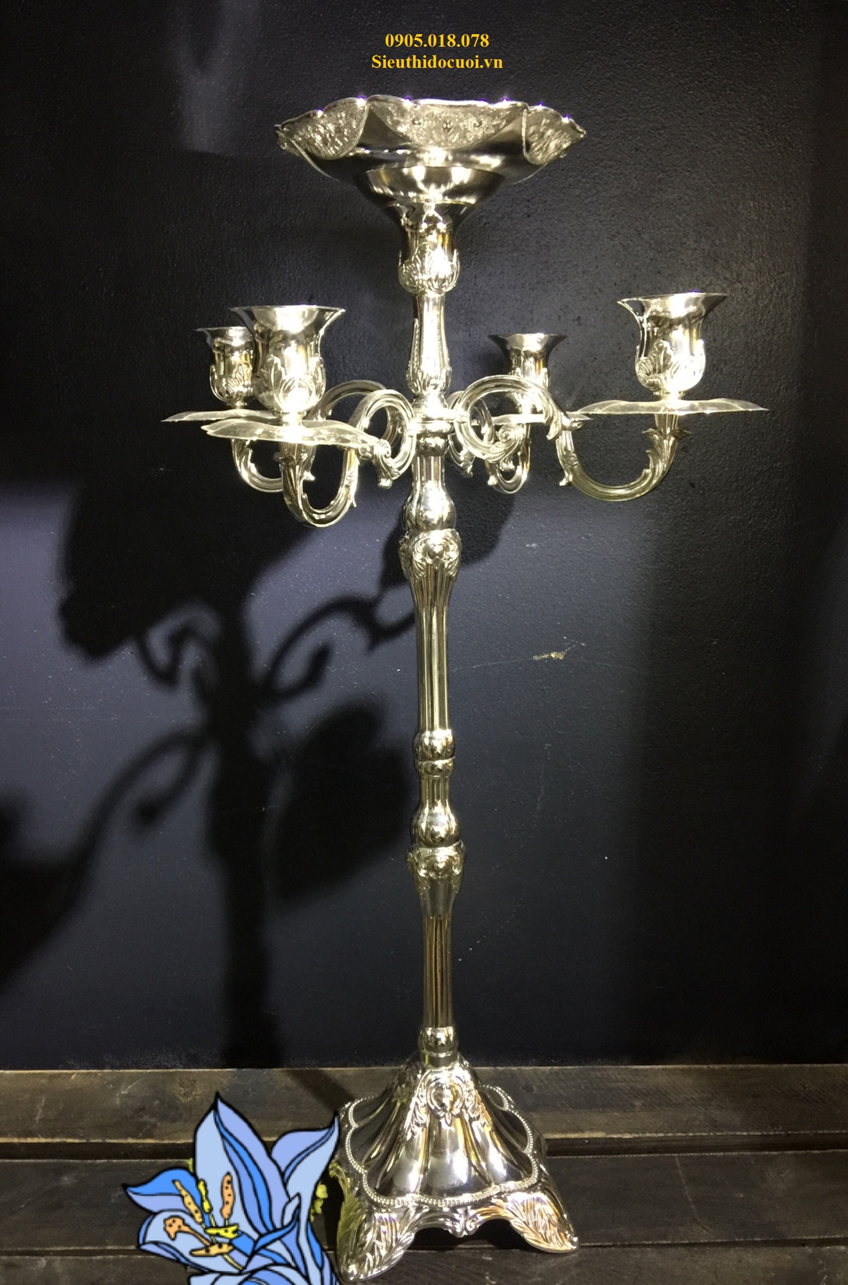 Chân nến trang trí giá rẻ Chân nến trang trí giá rẻ