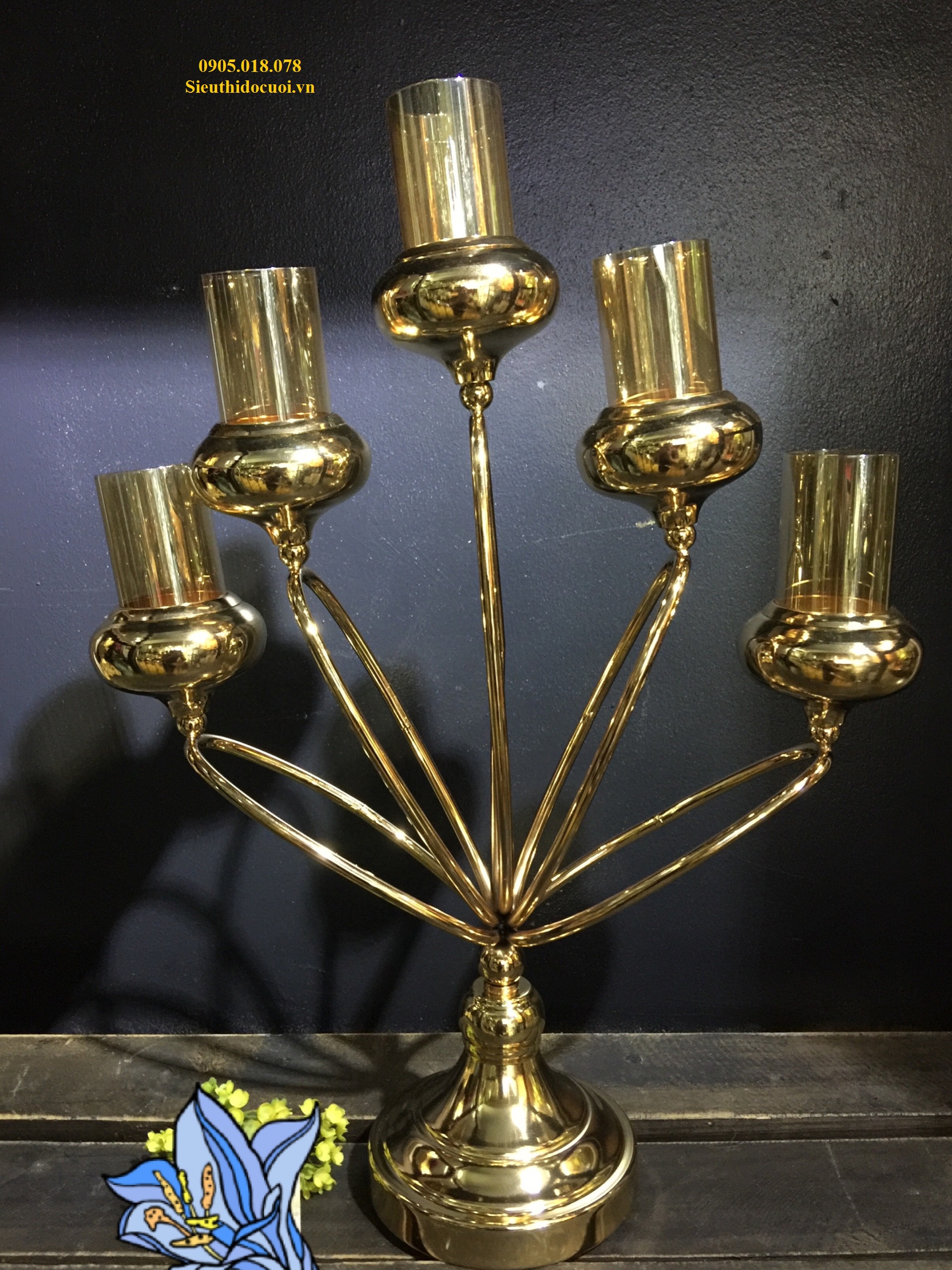 Chân nến trang trí giá rẻ Chân nến trang trí giá rẻ