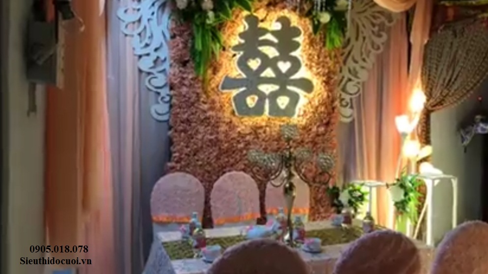 Hỷ led trang trí đám cưới Hỷ led trang trí đám cưới