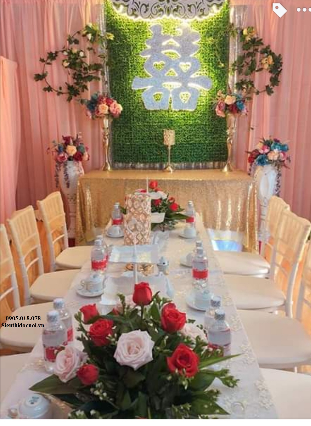 Hỷ led trang trí đám cưới Hỷ led trang trí đám cưới