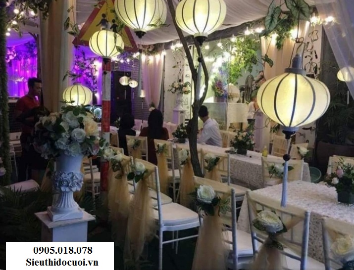 Lồng đèn trang trí rạp cưới Lồng đèn trang trí rạp cưới