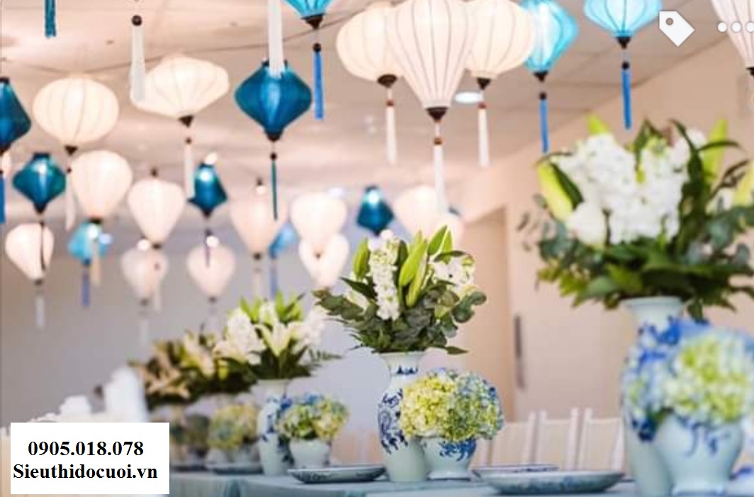 Lồng đèn trang trí rạp cưới Lồng đèn trang trí rạp cưới