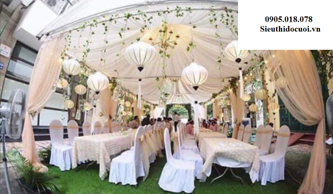 Lồng đèn trang trí rạp cưới Lồng đèn trang trí rạp cưới