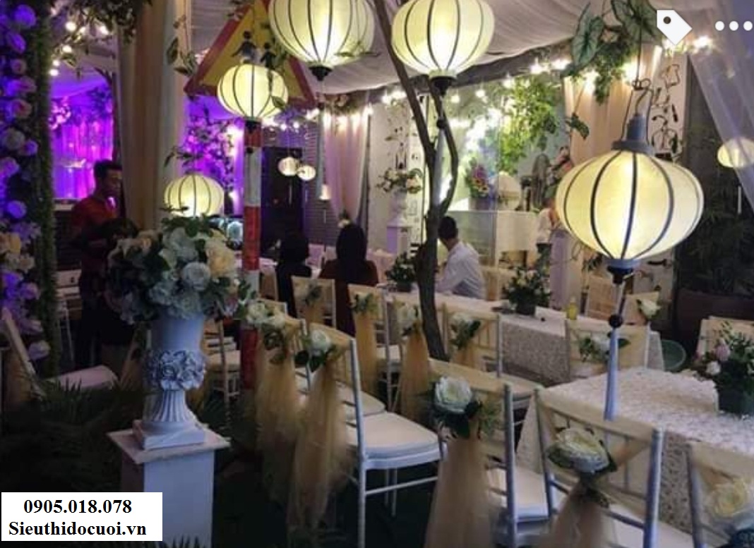 Lồng đèn trang trí rạp cưới Lồng đèn trang trí rạp cưới