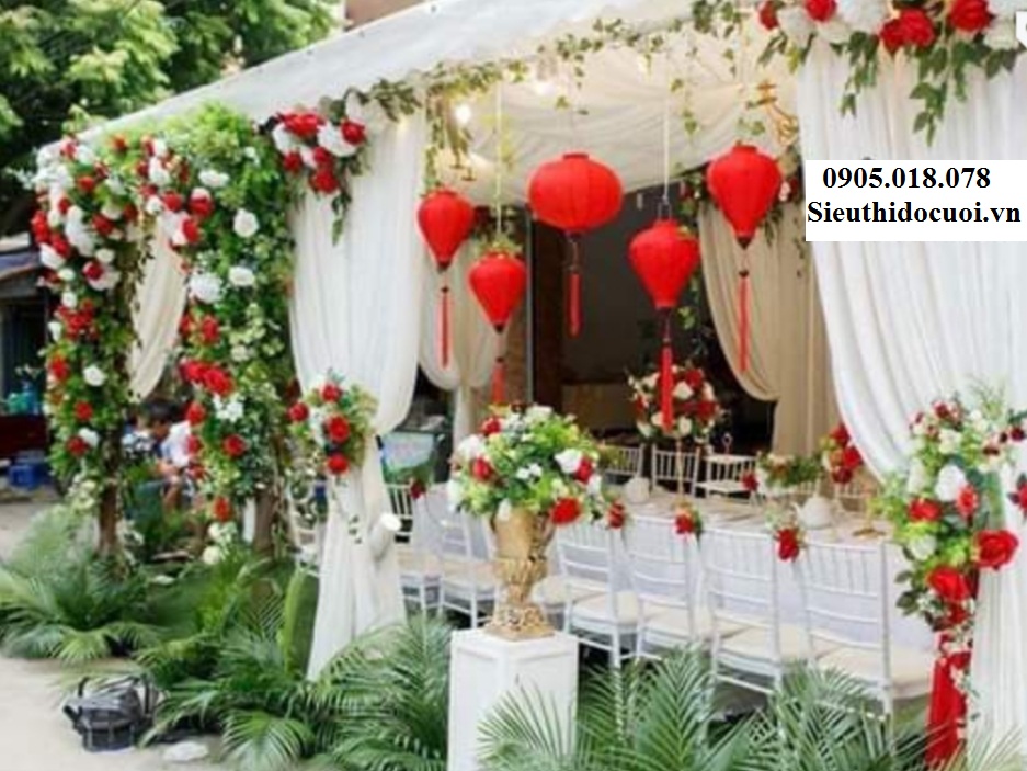 Lồng đèn trang trí rạp cưới Lồng đèn trang trí rạp cưới