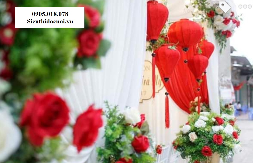 Lồng đèn trang trí rạp cưới Lồng đèn trang trí rạp cưới