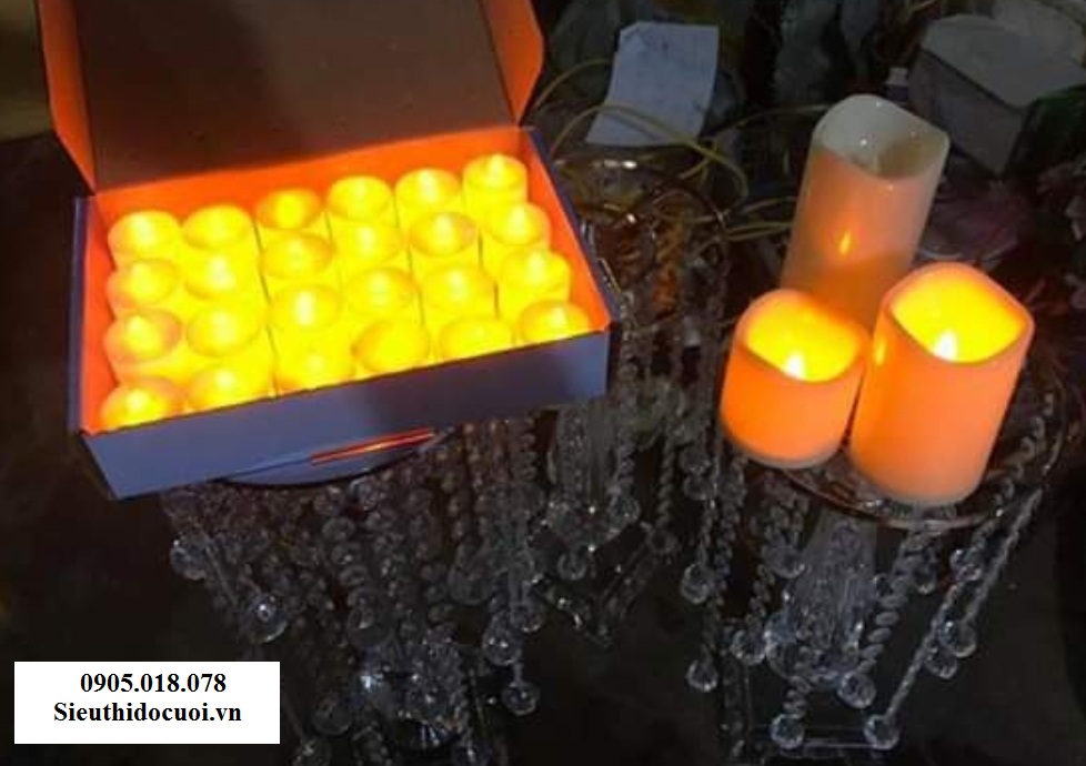 Nến điện tử trang trí Nến điện tử trang trí