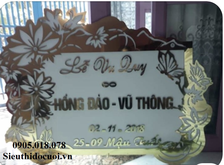 Bảng Chữ và Bảng Số, Bảng trang trí cổng cưới Bảng Chữ và Bảng Số, Bảng trang trí cổng cưới