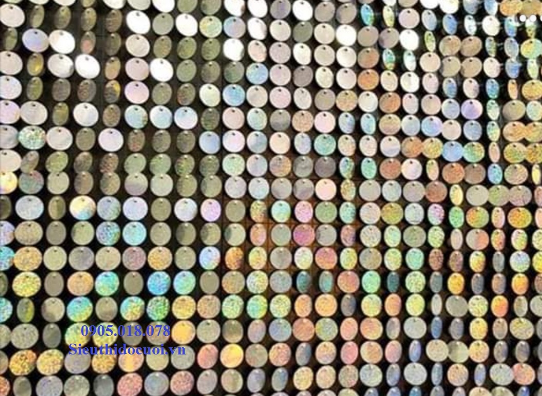 Tấm KIm sa động trang trí backdrop, ốp trụ, bảng hiệu Tấm KIm sa động trang trí backdrop, ốp trụ, bảng hiệu