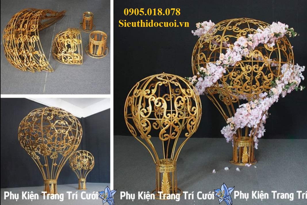 Khinh khí cầu mô hình trang trí Khinh khí cầu mô hình trang trí