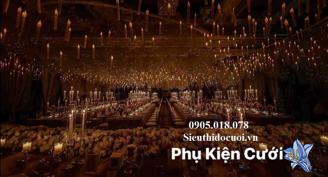 Nến điện tử trang trí Nến điện tử trang trí