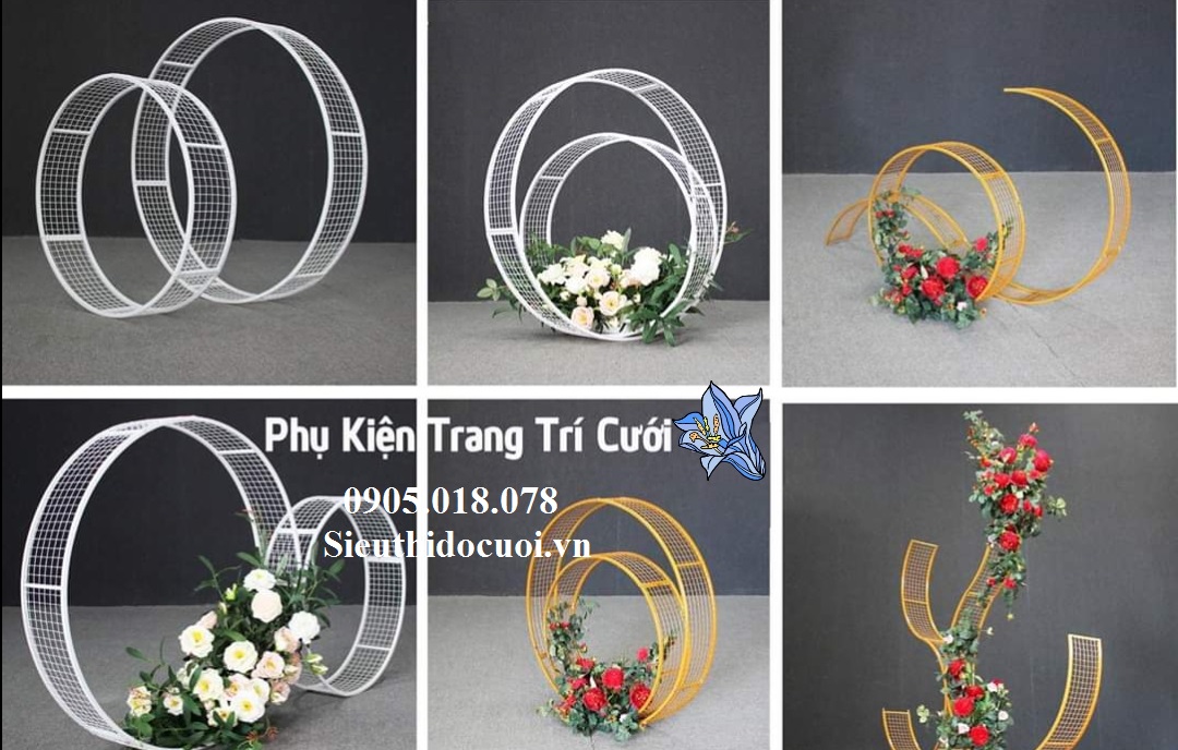 Bộ 2 vòng lưới sắt lắp ráp Bộ 2 vòng lưới sắt lắp ráp