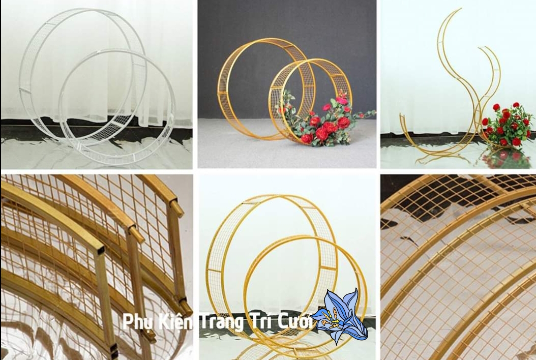 Bộ 2 vòng lưới sắt lắp ráp