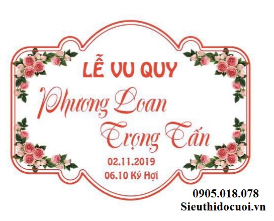 Bảng tên cô dâu chú rể bằng fomex, tem nước suối, chữ xốp Bảng tên cô dâu chú rể bằng fomex, tem nước suối, chữ xốp