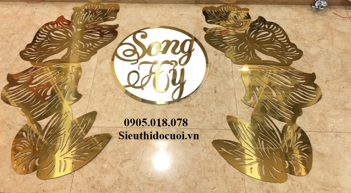 Cặp góc trang trí gia tiên Cặp góc trang trí gia tiên