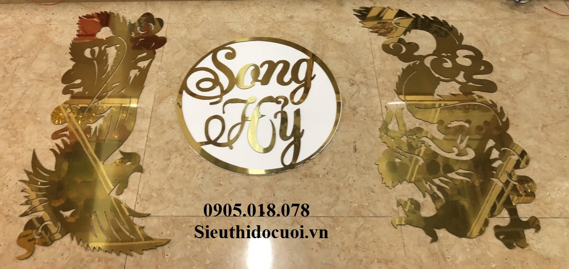 Cặp góc trang trí gia tiên Cặp góc trang trí gia tiên