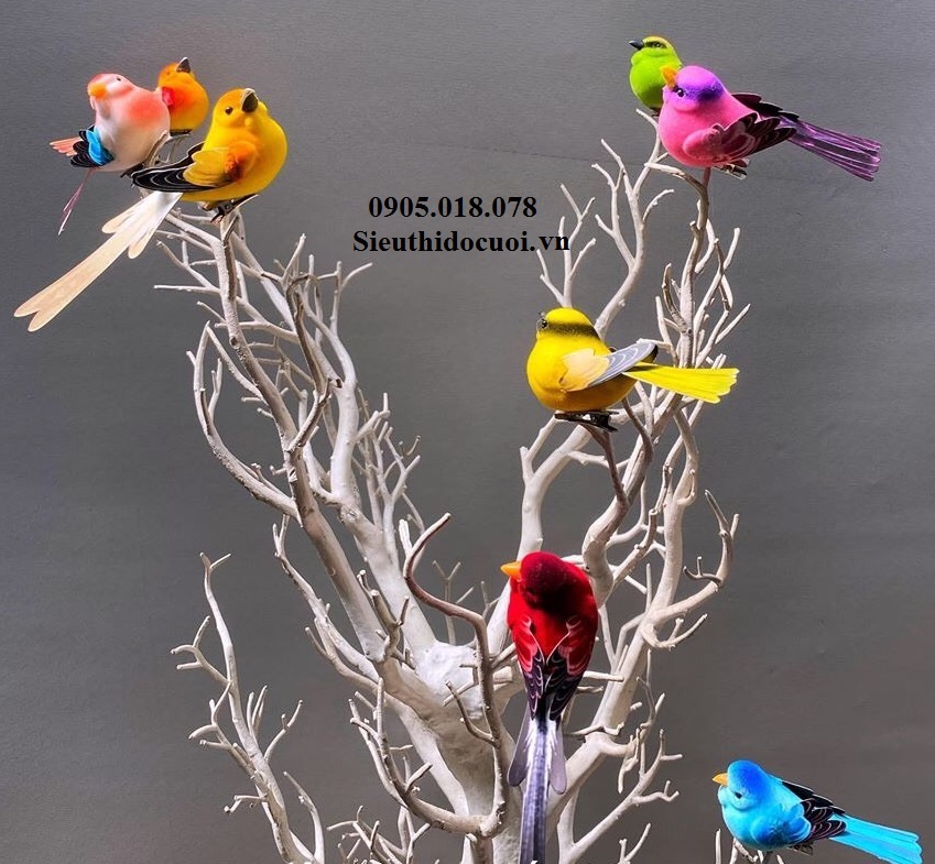 Chim mô hình trang trí Chim mô hình trang trí