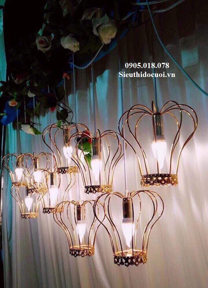 Dây đèn vương miện trang trí Dây đèn vương miện trang trí