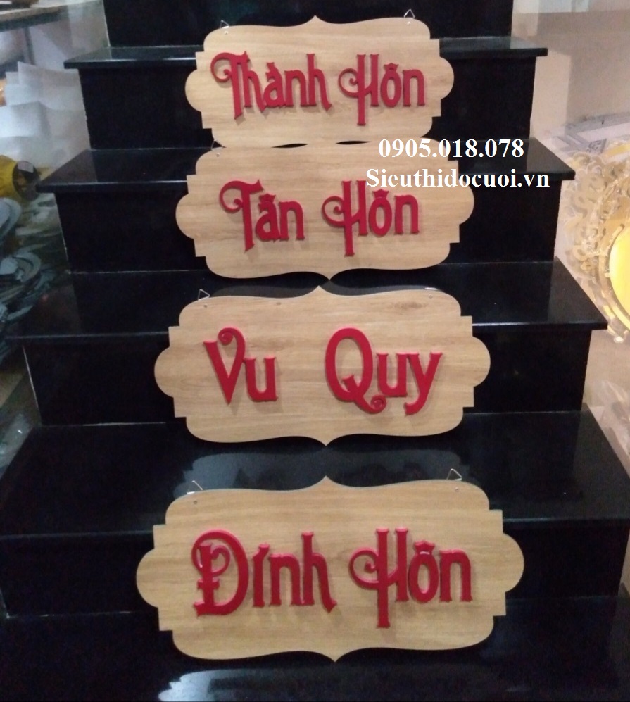 Bảng lễ treo cổng Bảng lễ treo cổng