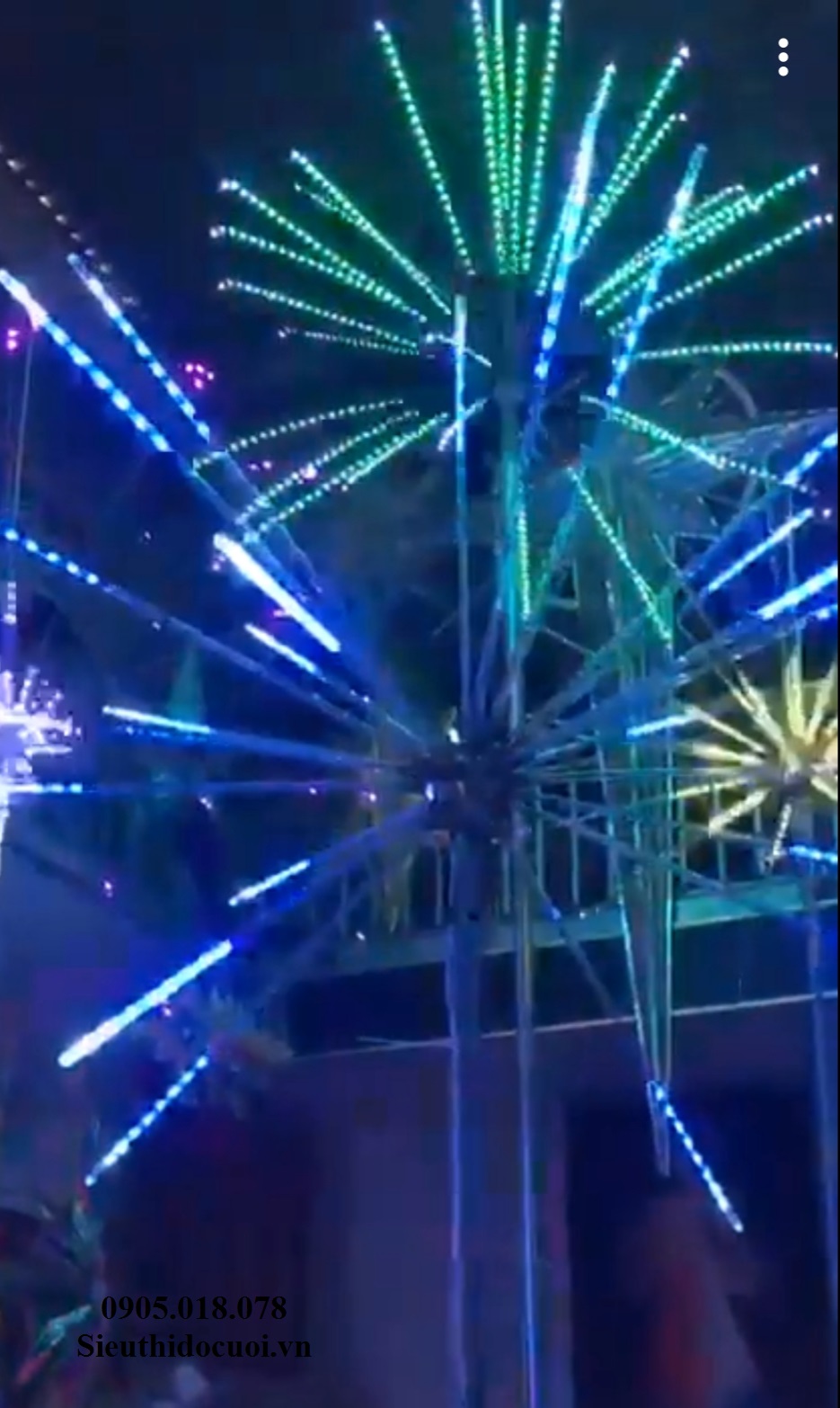 Cây Led Pháo hoa Cây Led Pháo hoa