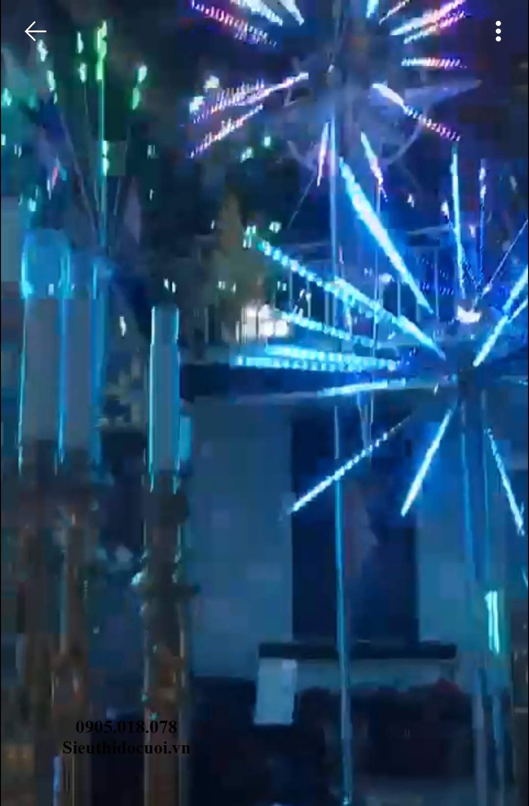 Cây Led Pháo hoa Cây Led Pháo hoa