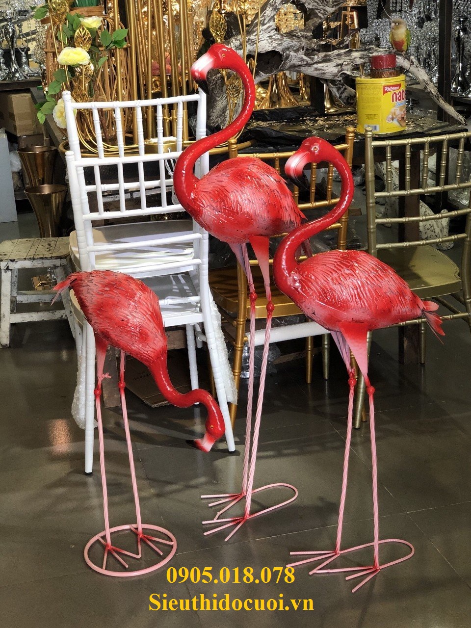 Chim hạc trang trí, Chim Công trang trí Chim hạc trang trí, Chim Công trang trí