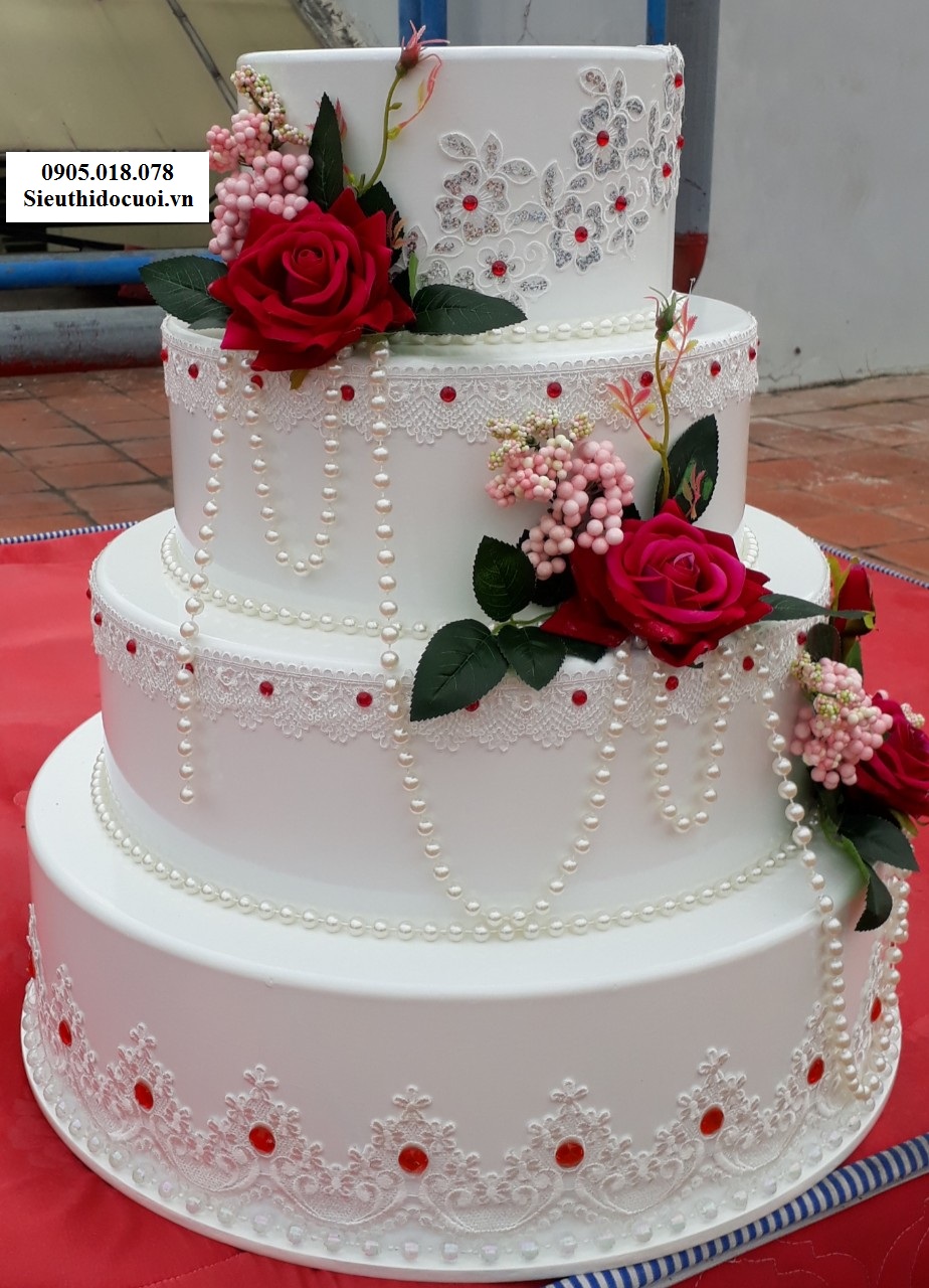 Bánh kem giả 4 tầng, Bánh kem mô hình 4 tầng Bánh kem giả 4 tầng, Bánh kem mô hình 4 tầng