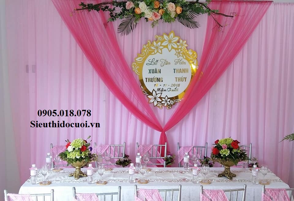 Bảng Chữ và Bảng Số, Bảng trang trí cổng cưới Bảng Chữ và Bảng Số, Bảng trang trí cổng cưới