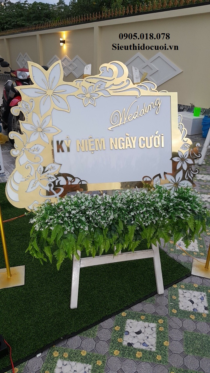 Bảng Chữ và Bảng Số, Bảng trang trí cổng cưới Bảng Chữ và Bảng Số, Bảng trang trí cổng cưới