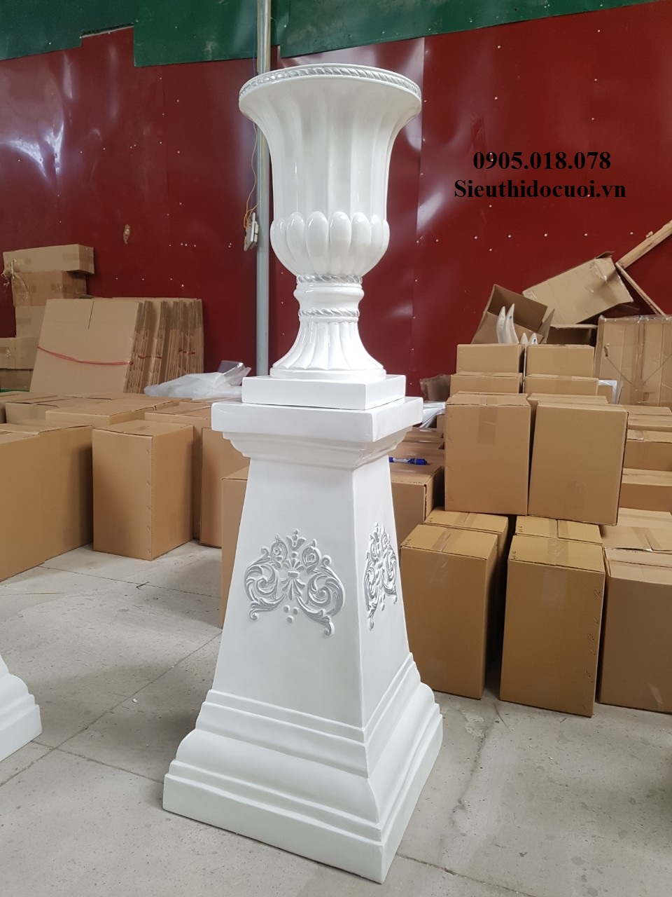 Đôn hoa đám cưới, trụ hoa đám cưới Đôn hoa đám cưới, trụ hoa đám cưới