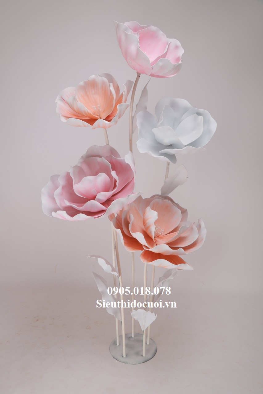 Hoa Xốp trang trí Hoa Xốp trang trí